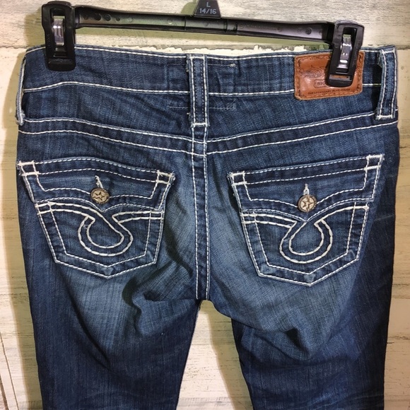 Big Star Liv jeans size 27L bootcut jeans dark wash jeans western durable jeans‌ - Picture 6 of 8